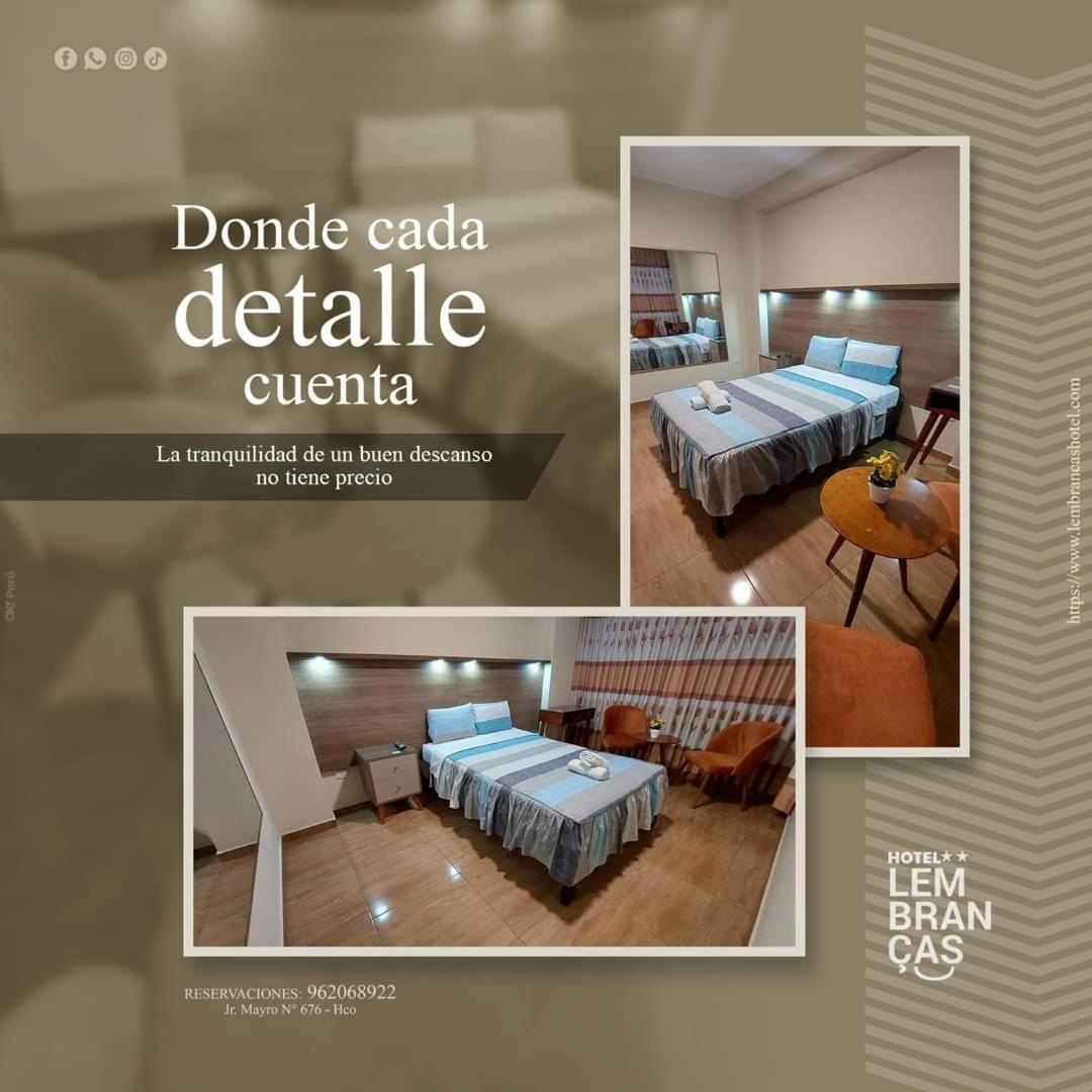 Lembrancas Hotel Huanuco Ngoại thất bức ảnh