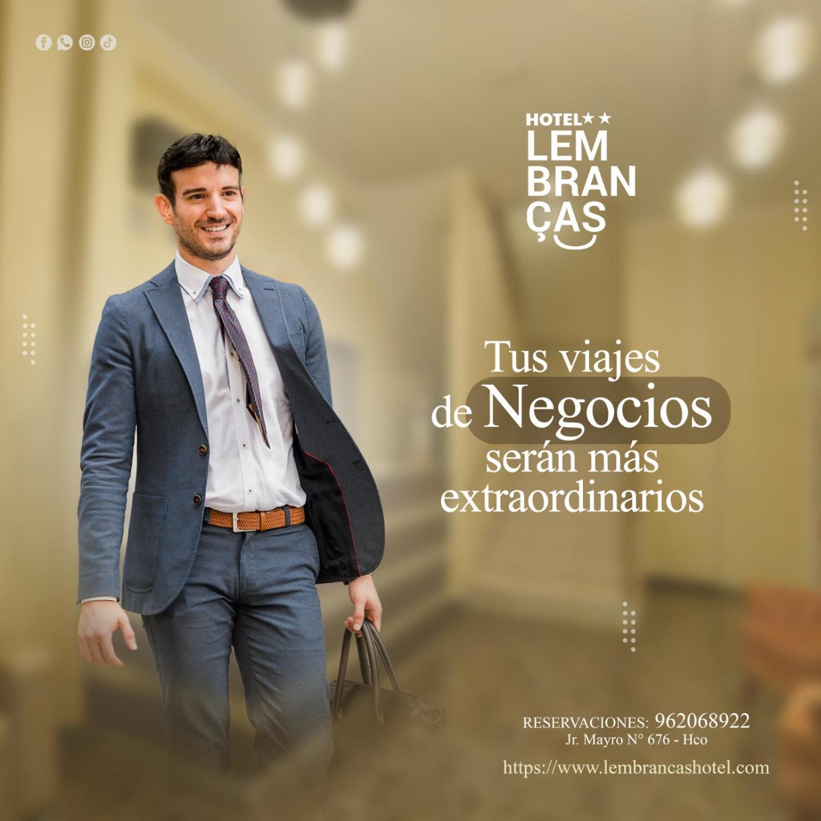 Lembrancas Hotel Huanuco Ngoại thất bức ảnh